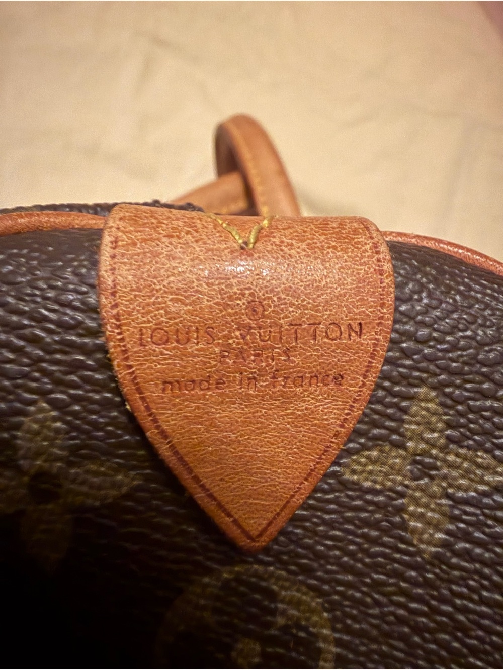 Louis Vuitton vintage speedy 35 - Picture 5 of 11